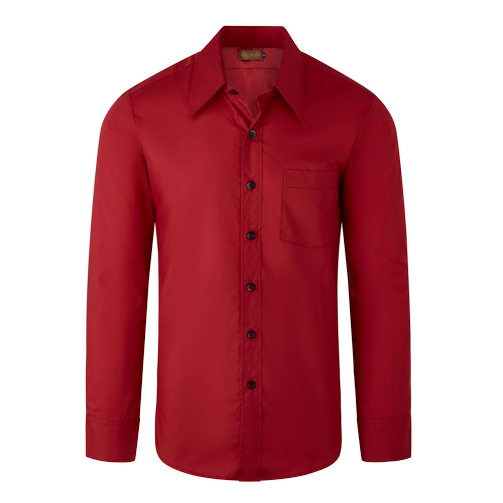 Chenaski Men's Large Collar Shirt